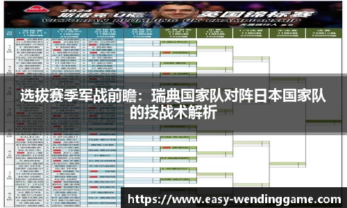 选拔赛季军战前瞻：瑞典国家队对阵日本国家队的技战术解析